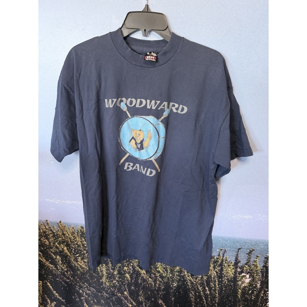 Vintage Utah Woodward Band Single Stitch T Shirt 90s Best Fruit of the Loom XL